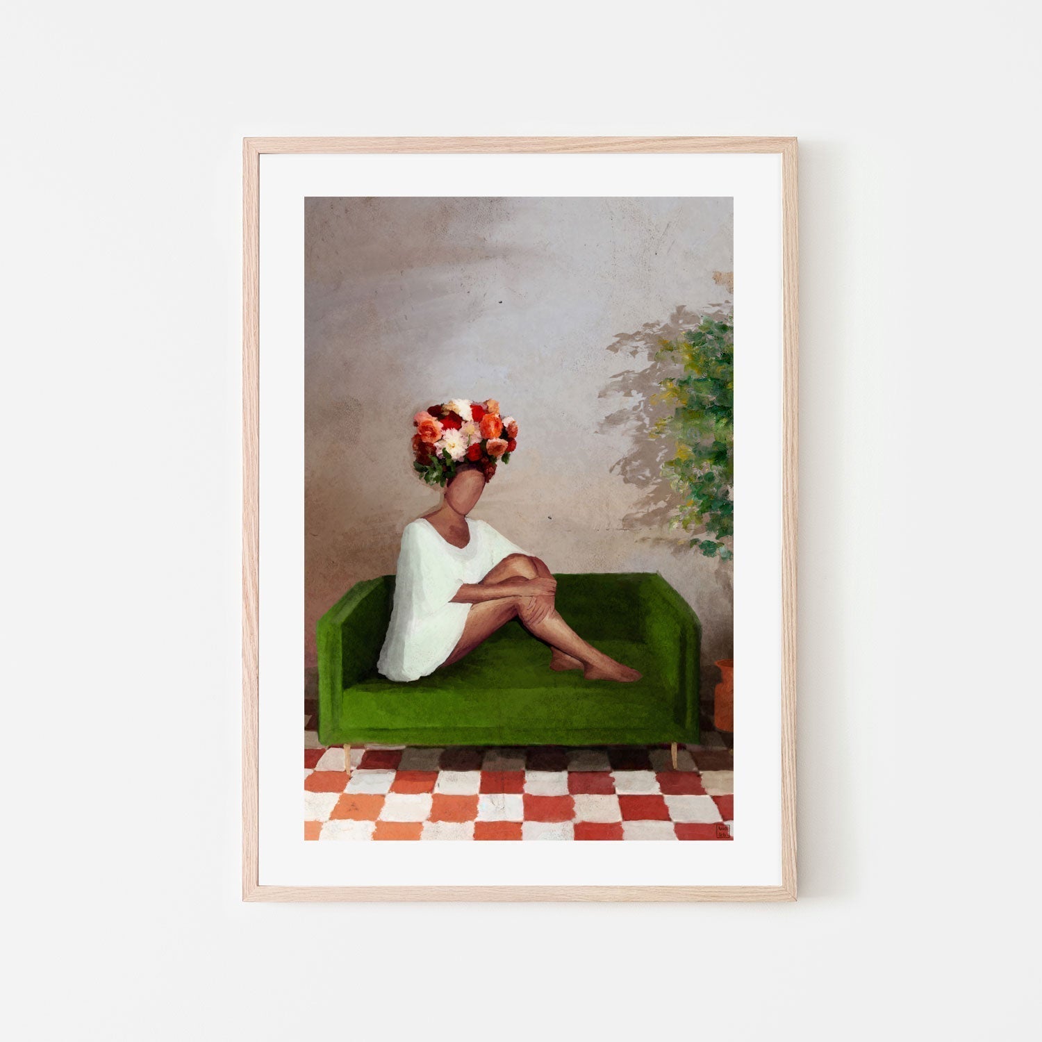 wall-art-print-canvas-poster-framed-Crown , By Pictufy-6