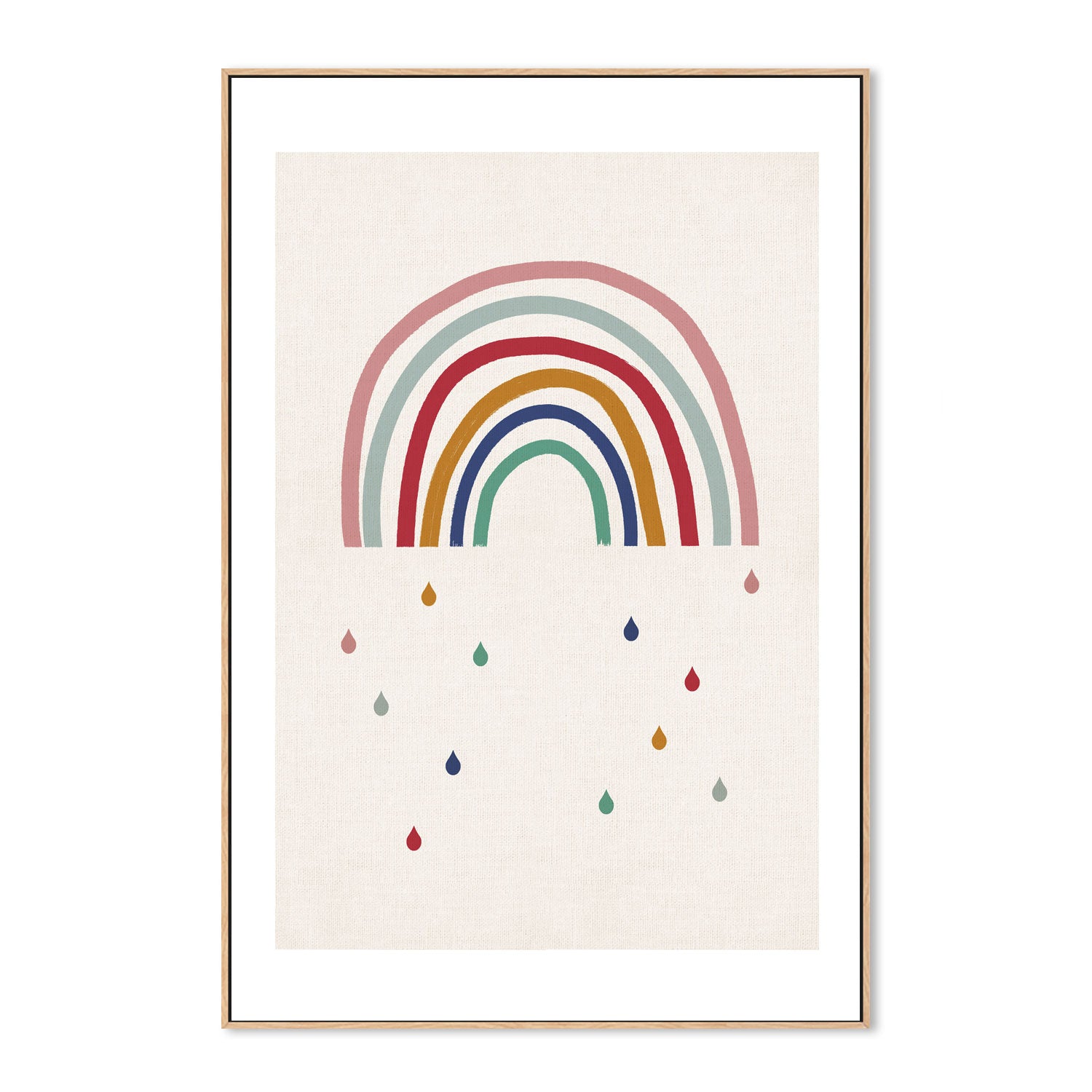 wall-art-print-canvas-poster-framed-Crying Rainbow , By Leah Straatsma-4
