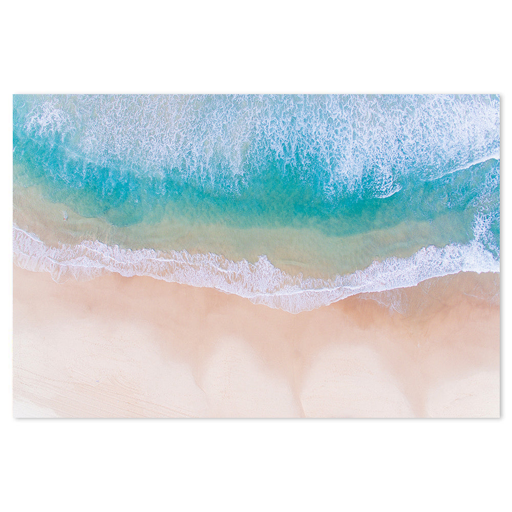 wall-art-print-canvas-poster-framed-Crystal Clear Sea And Beach, Sea Ocean And Beach Print-by-Gioia Wall Art-Gioia Wall Art