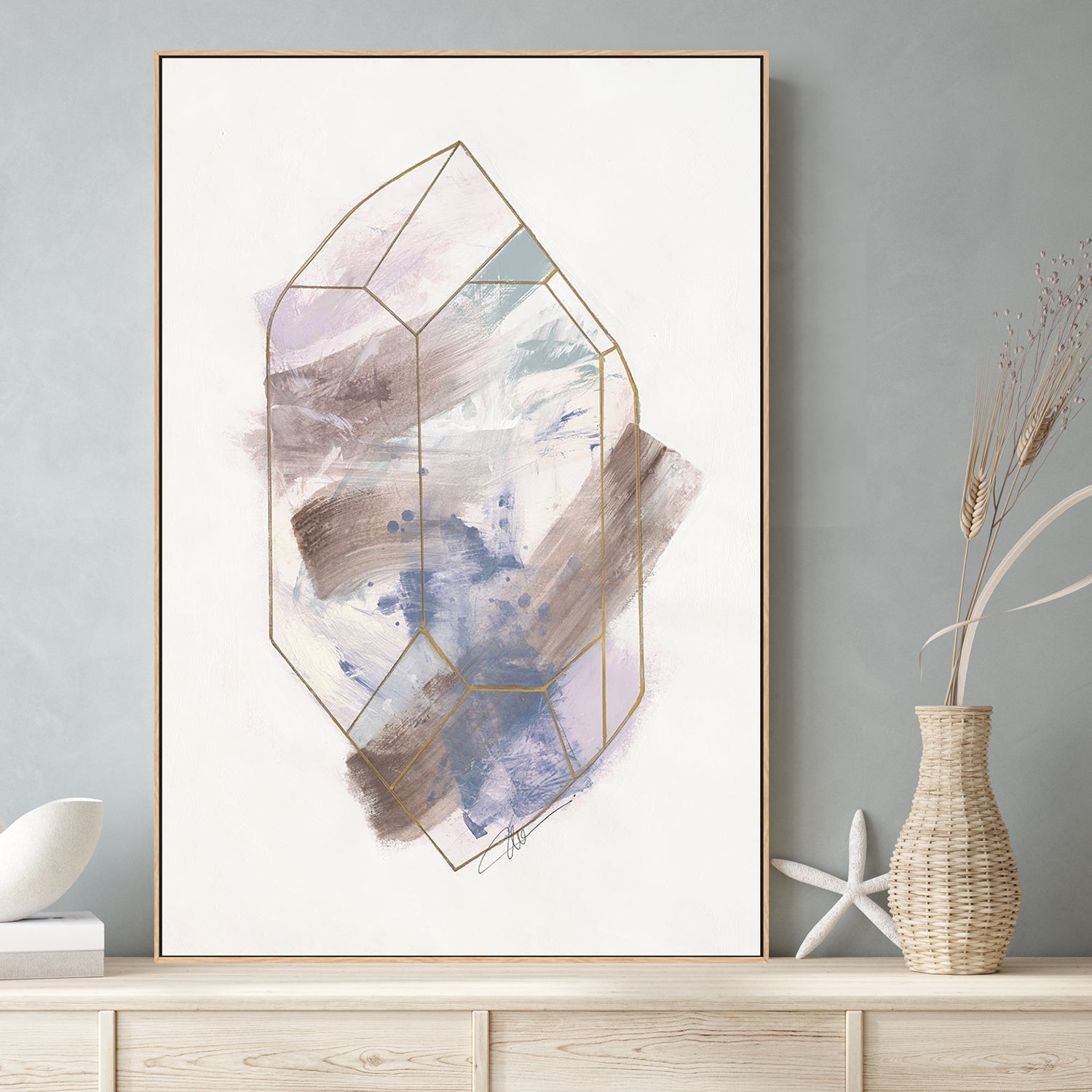 wall-art-print-canvas-poster-framed-Crystal Reflection , By Filippoloco-2