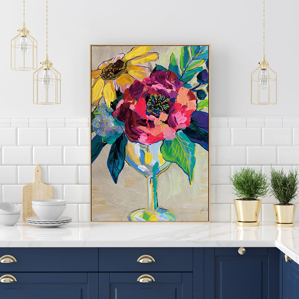 wall-art-print-canvas-poster-framed-Cup of Wine-by-Jeanette Vertentes-Gioia Wall Art