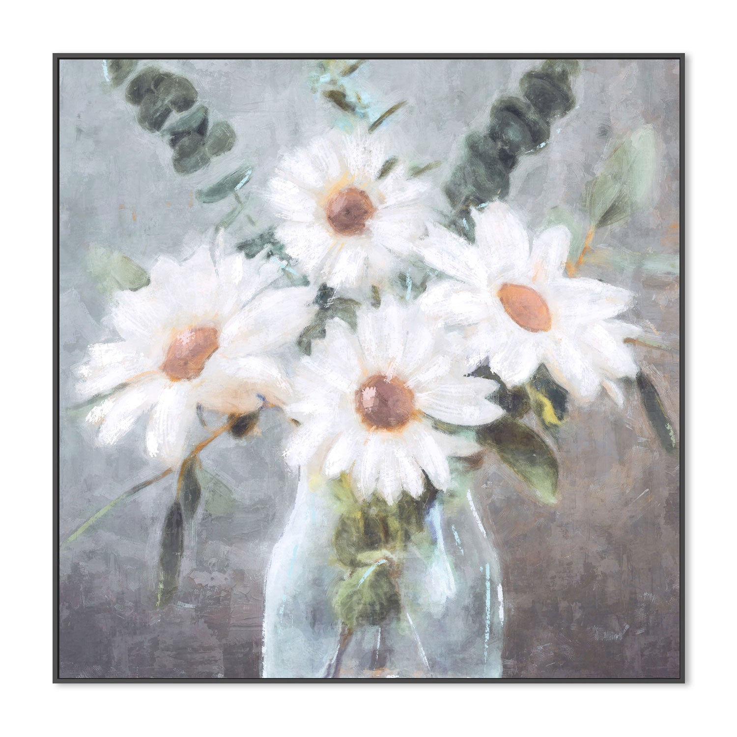 wall-art-print-canvas-poster-framed-Daisy Bouquet, Style A , By Nina Blue-3