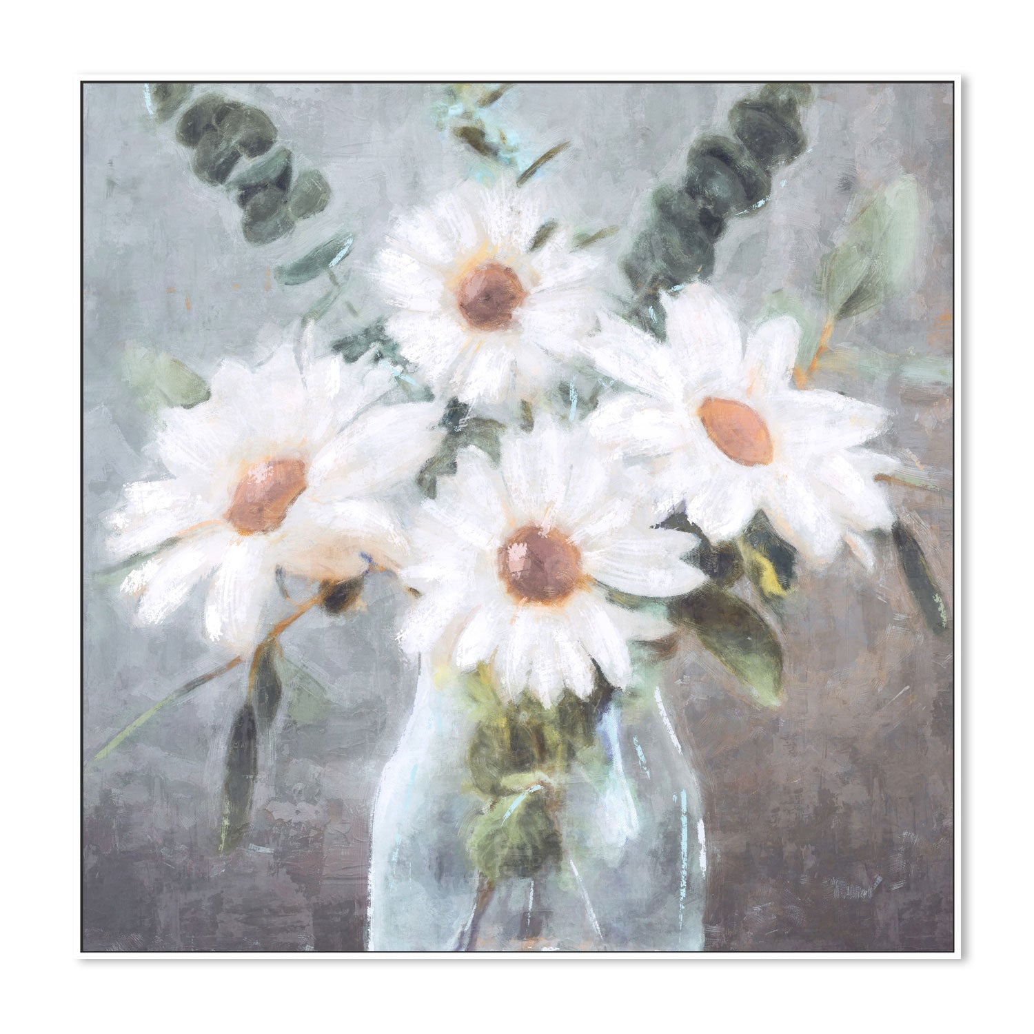 wall-art-print-canvas-poster-framed-Daisy Bouquet, Style A , By Nina Blue-5