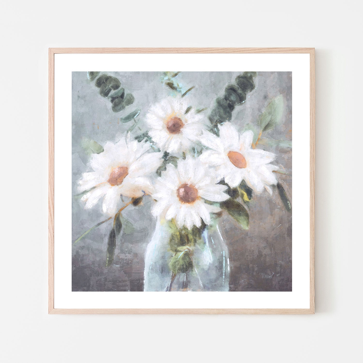 wall-art-print-canvas-poster-framed-Daisy Bouquet, Style A , By Nina Blue-6