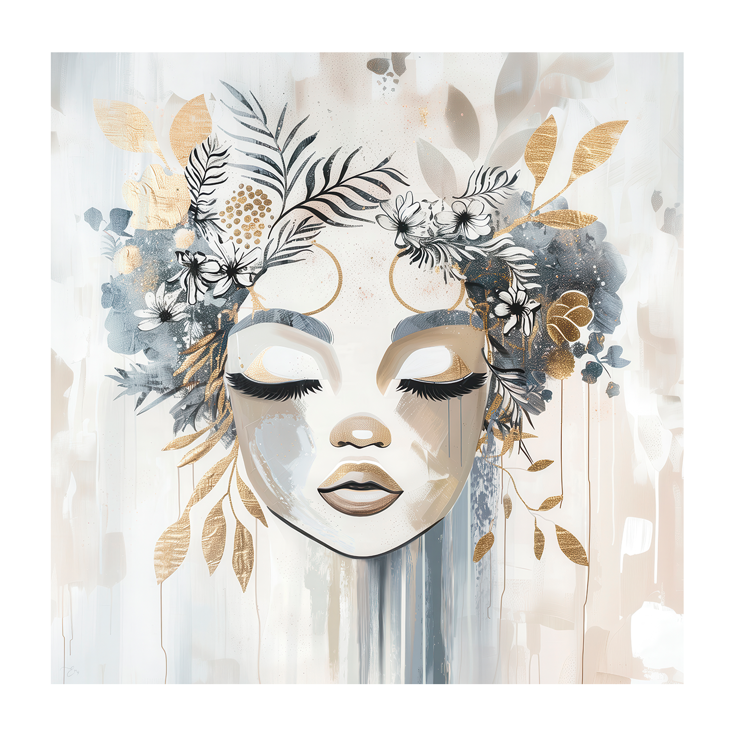 wall-art-print-canvas-poster-framed-Daisy Dream, By Bella Eve , By Bella Eve-1