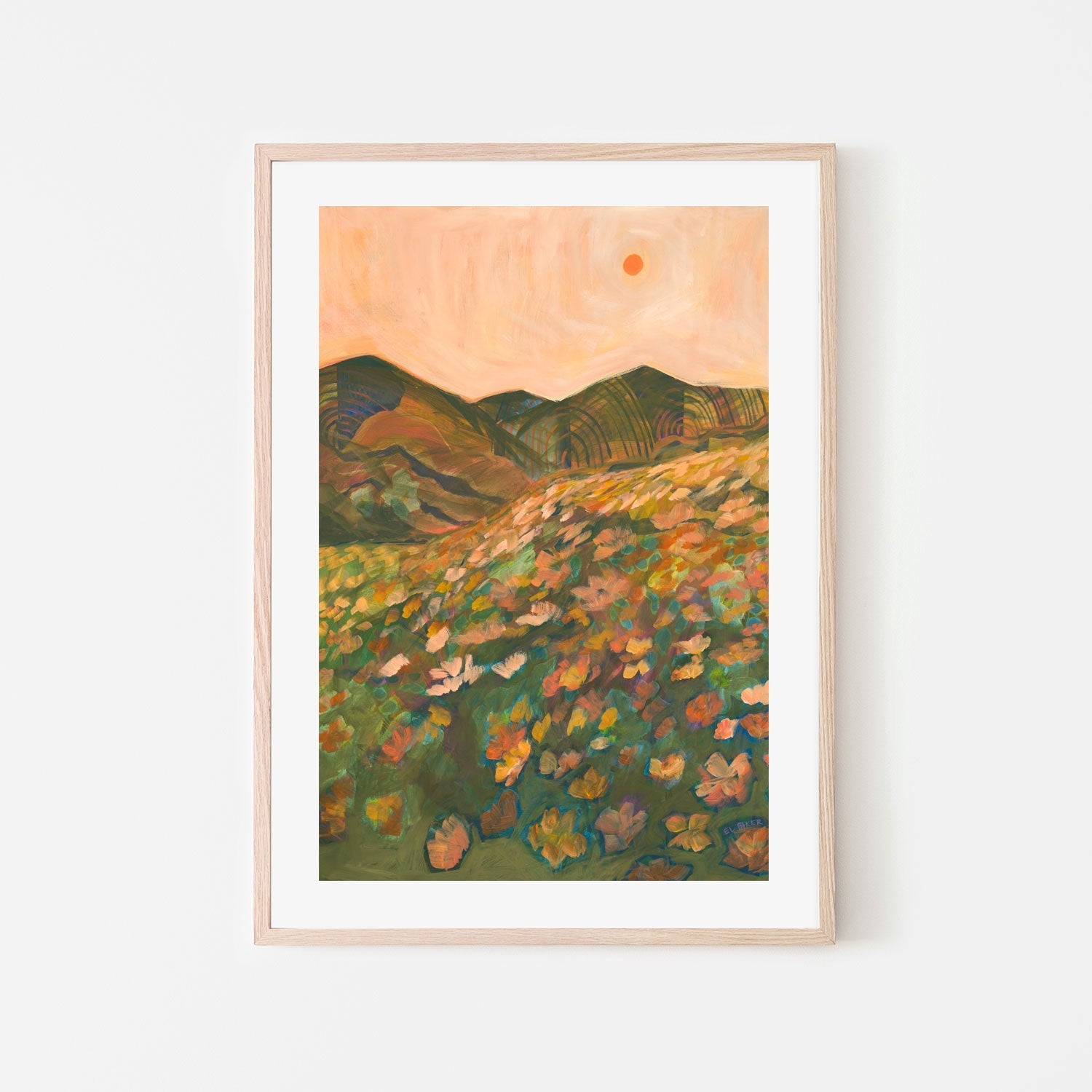 wall-art-print-canvas-poster-framed-Daisy Fields , By Eleanor Baker-6