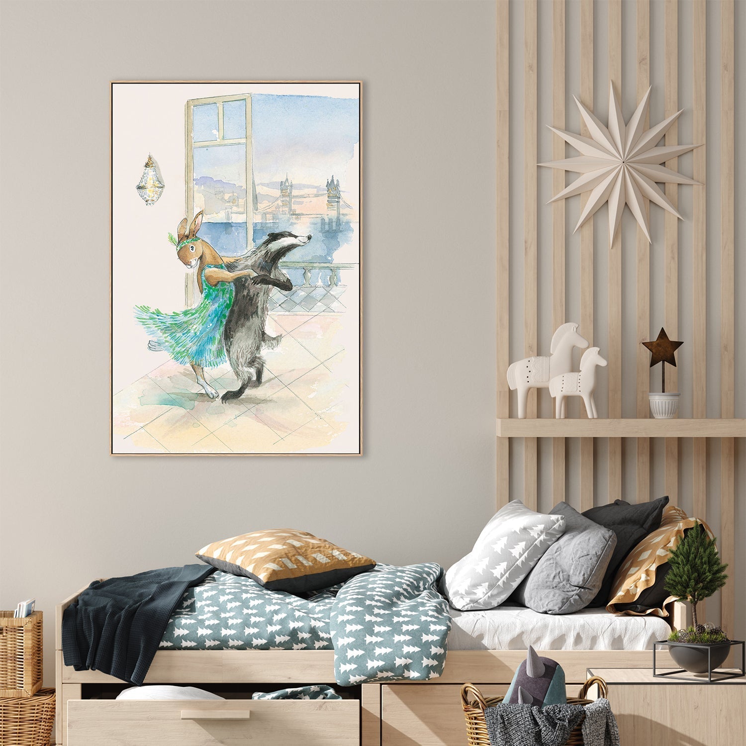 wall-art-print-canvas-poster-framed-Dancers , By Animo Alphabets-7