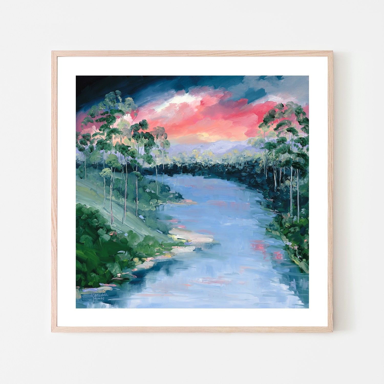 wall-art-print-canvas-poster-framed-Dancing Light over Little Yabba-6