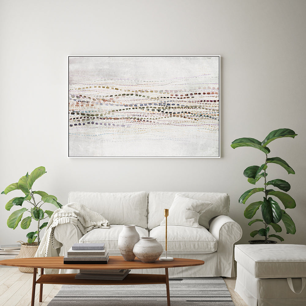 wall-art-print-canvas-poster-framed-Dancing Waves Colour , By Dear Musketeer Studio-GIOIA-WALL-ART