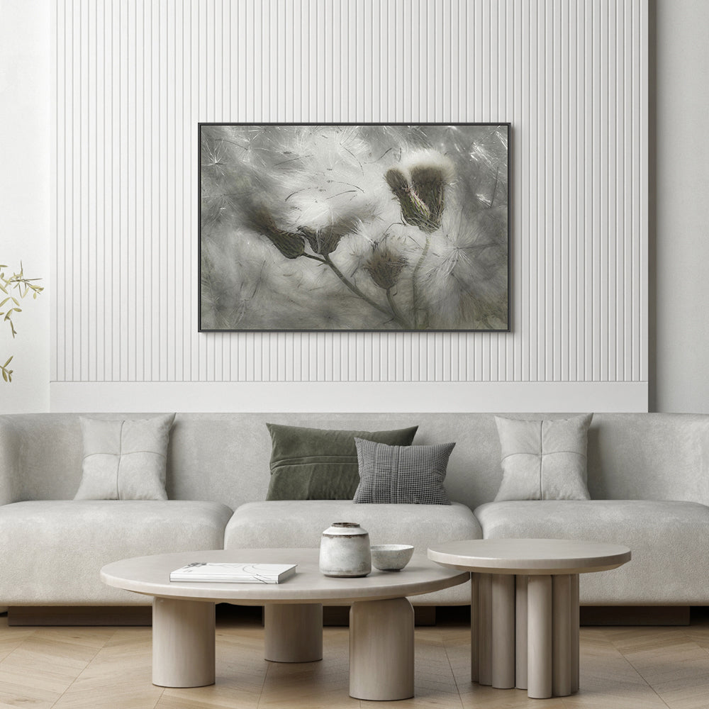 wall-art-print-canvas-poster-framed-Dandelions In The Wind , By Gilbert Claes-GIOIA-WALL-ART