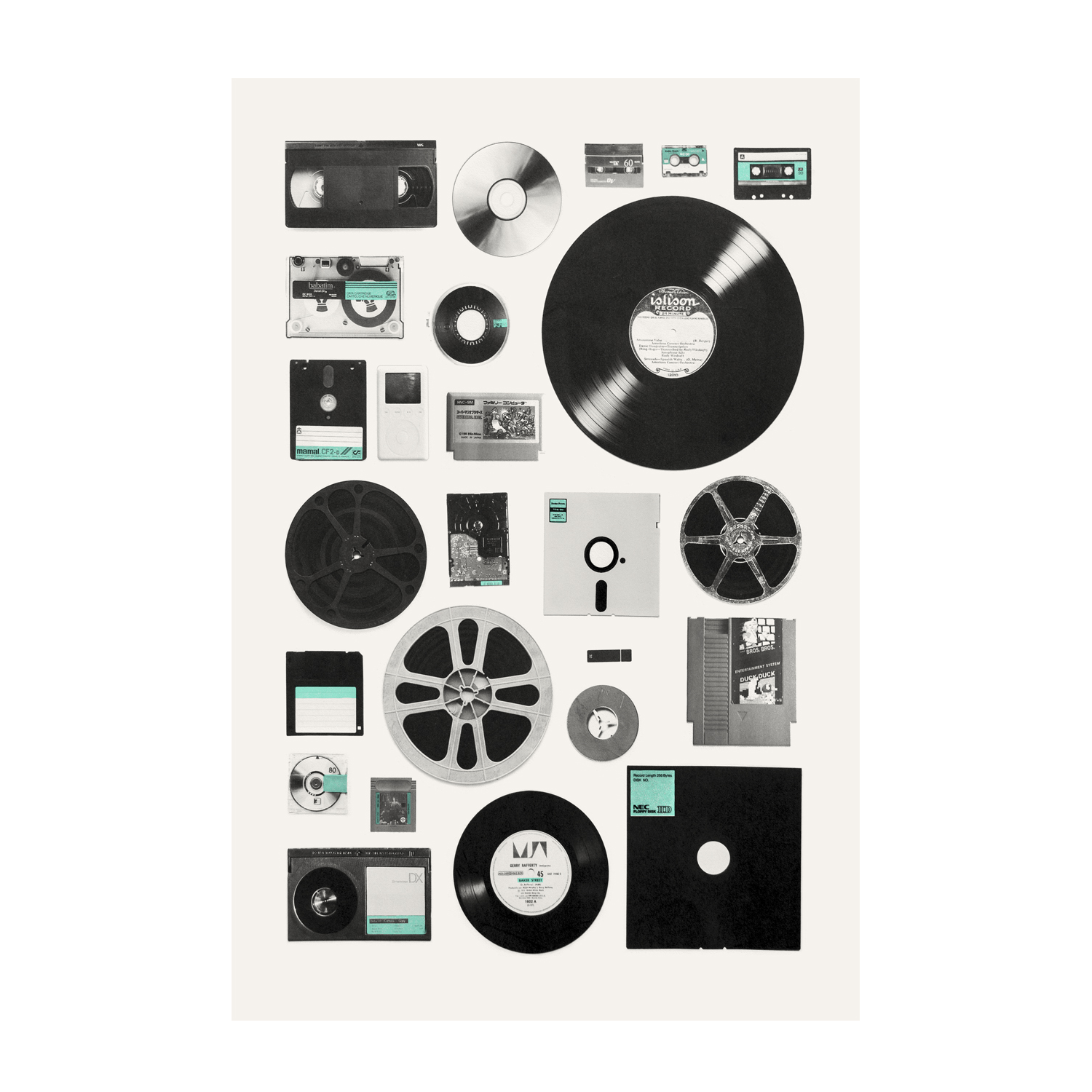 wall-art-print-canvas-poster-framed-Data, By Florent Bodart-GIOIA-WALL-ART