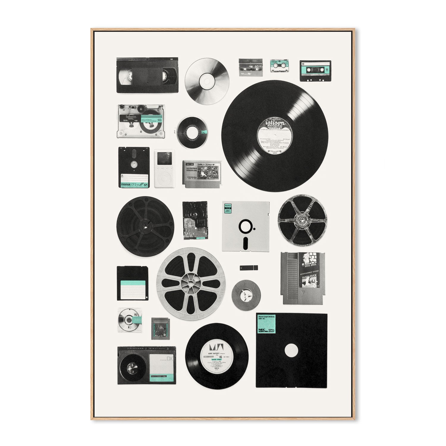 wall-art-print-canvas-poster-framed-Data, By Florent Bodart-GIOIA-WALL-ART