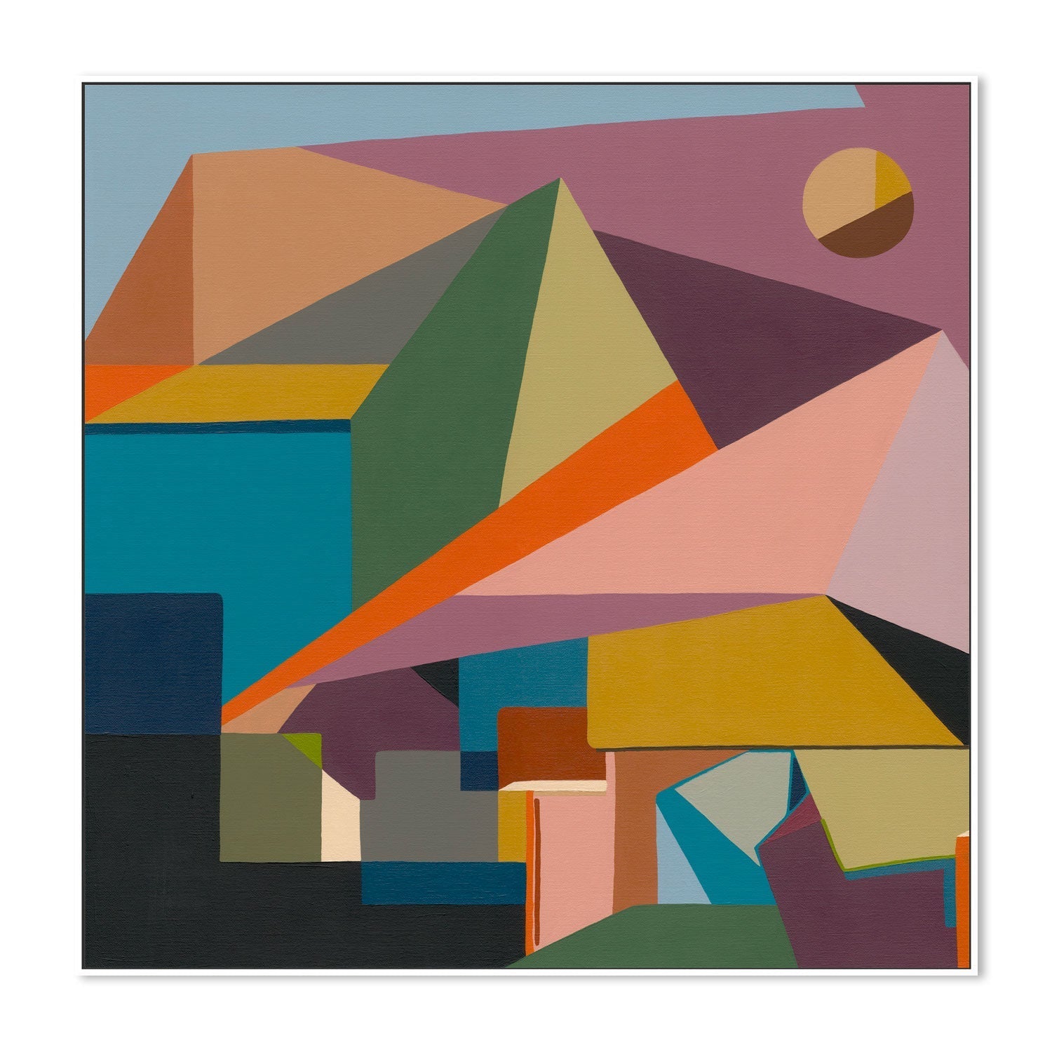 wall-art-print-canvas-poster-framed-Dawn , By Gina Ward-4