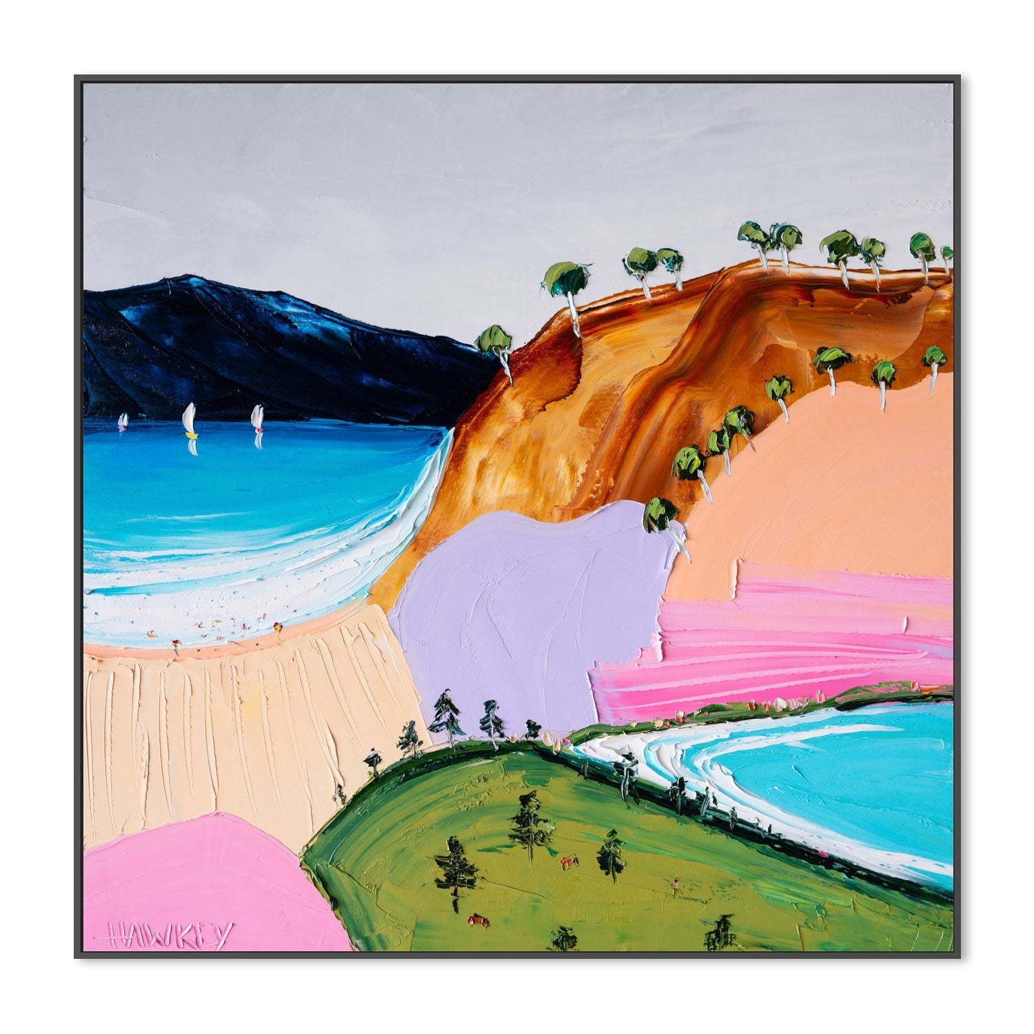 wall-art-print-canvas-poster-framed-Day By Day , By Angela Hawkey-3