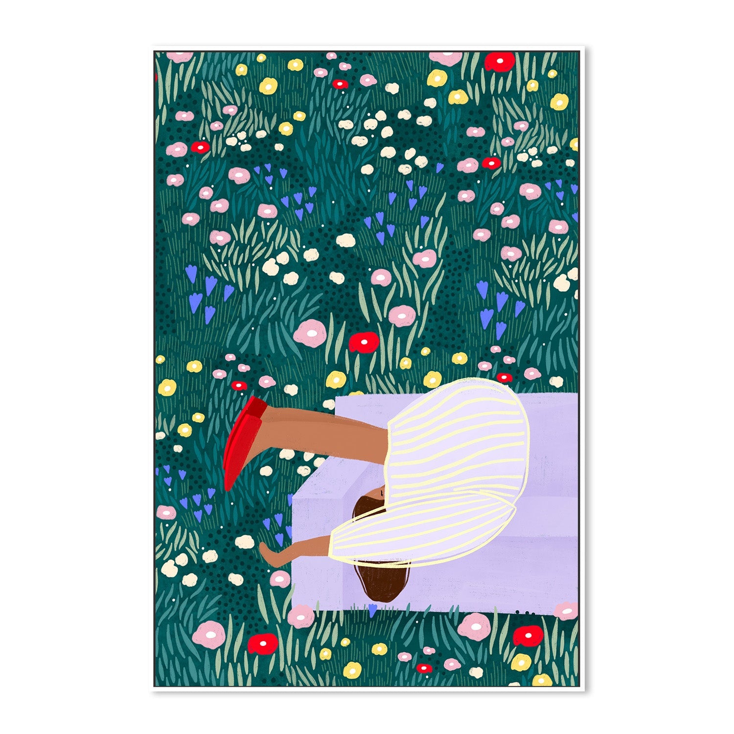 wall-art-print-canvas-poster-framed-Daydream in Blooms-5