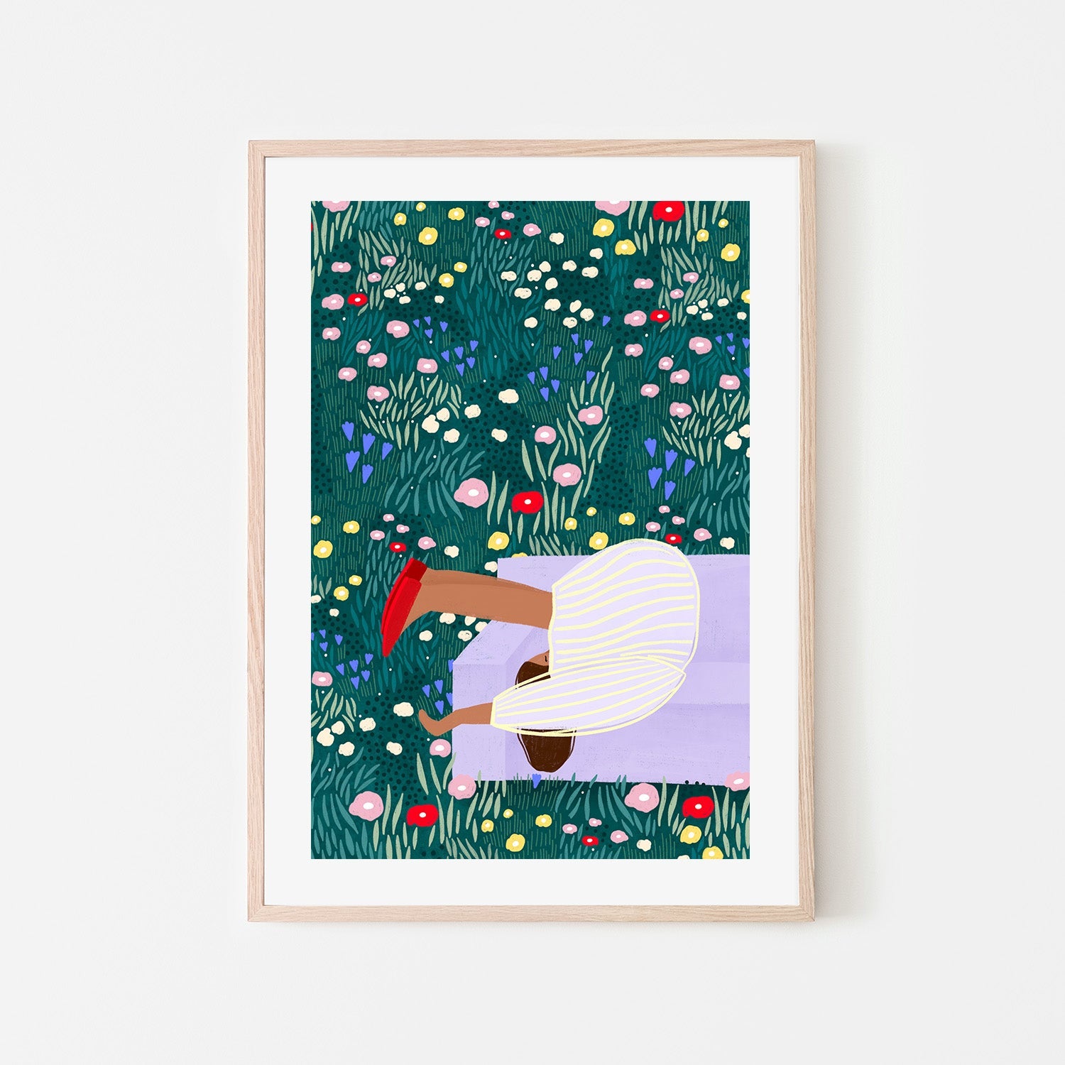 wall-art-print-canvas-poster-framed-Daydream in Blooms-6