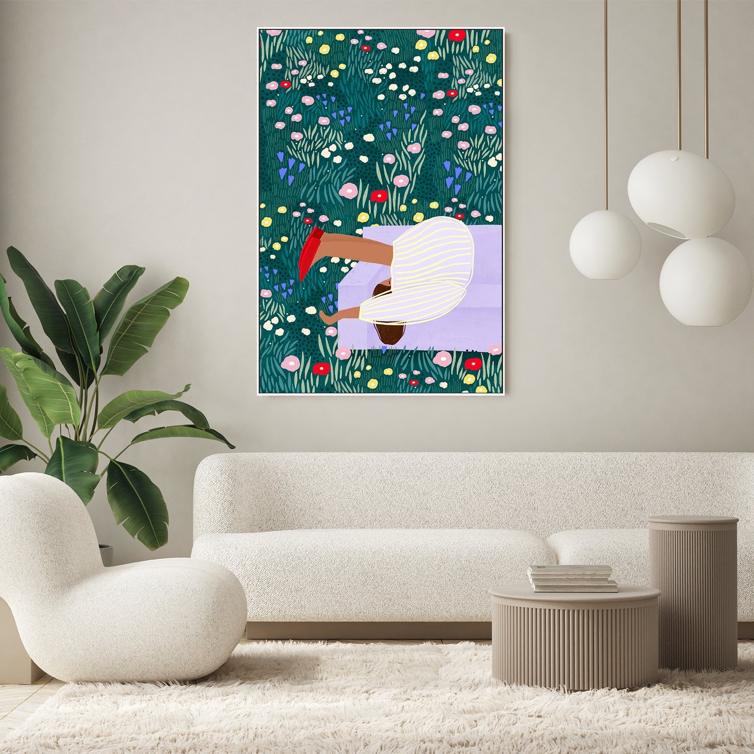 wall-art-print-canvas-poster-framed-Daydream in Blooms-7