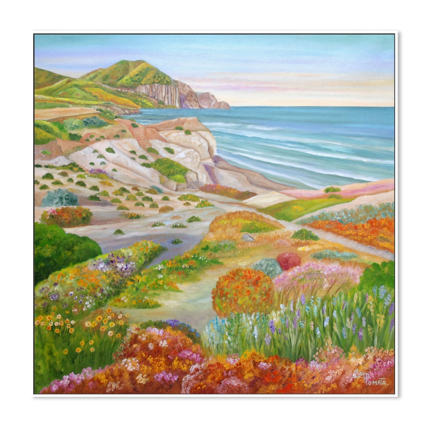 wall-art-print-canvas-poster-framed-Days Of The Rising Tide , By Angeles M. Pomata-5
