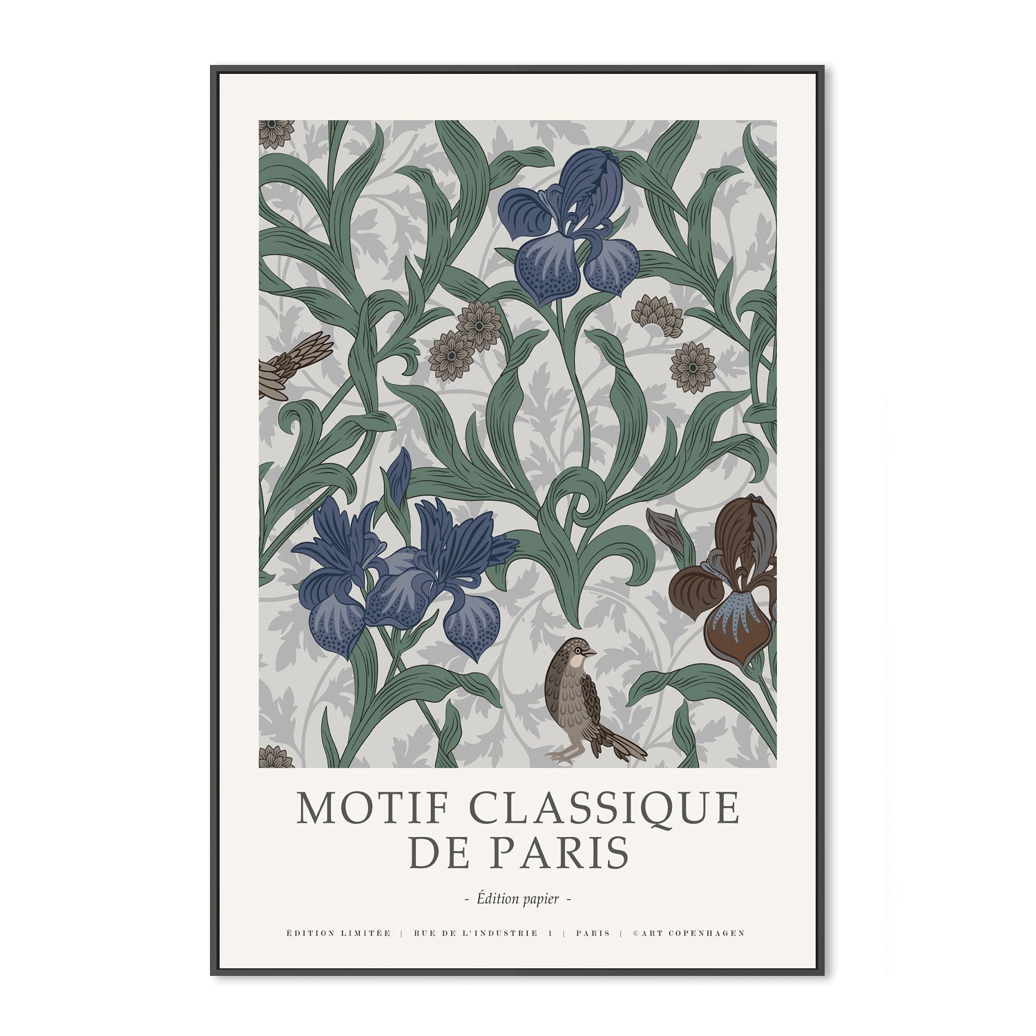 wall-art-print-canvas-poster-framed-De Paris, Style B-3