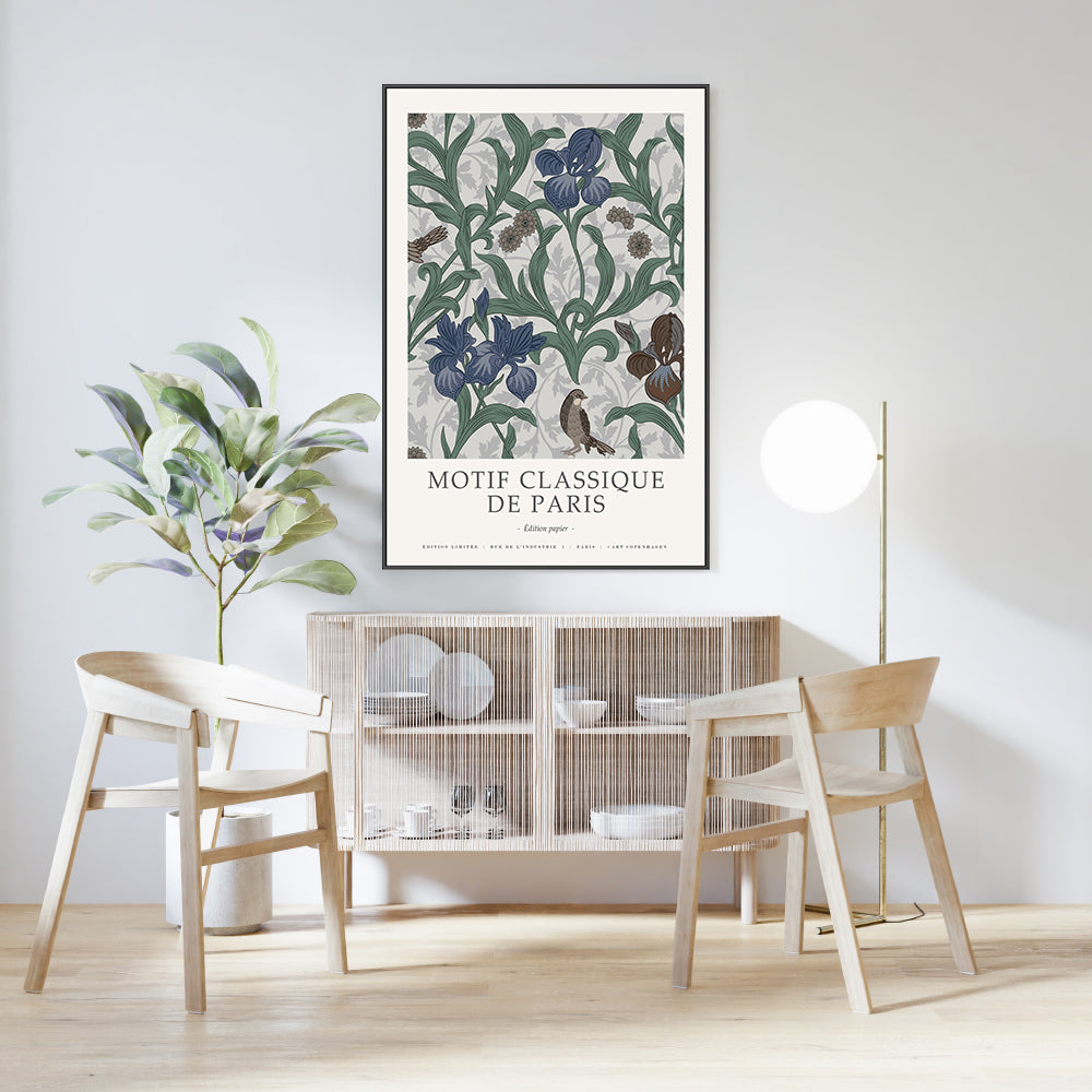 wall-art-print-canvas-poster-framed-De Paris, Style B-7
