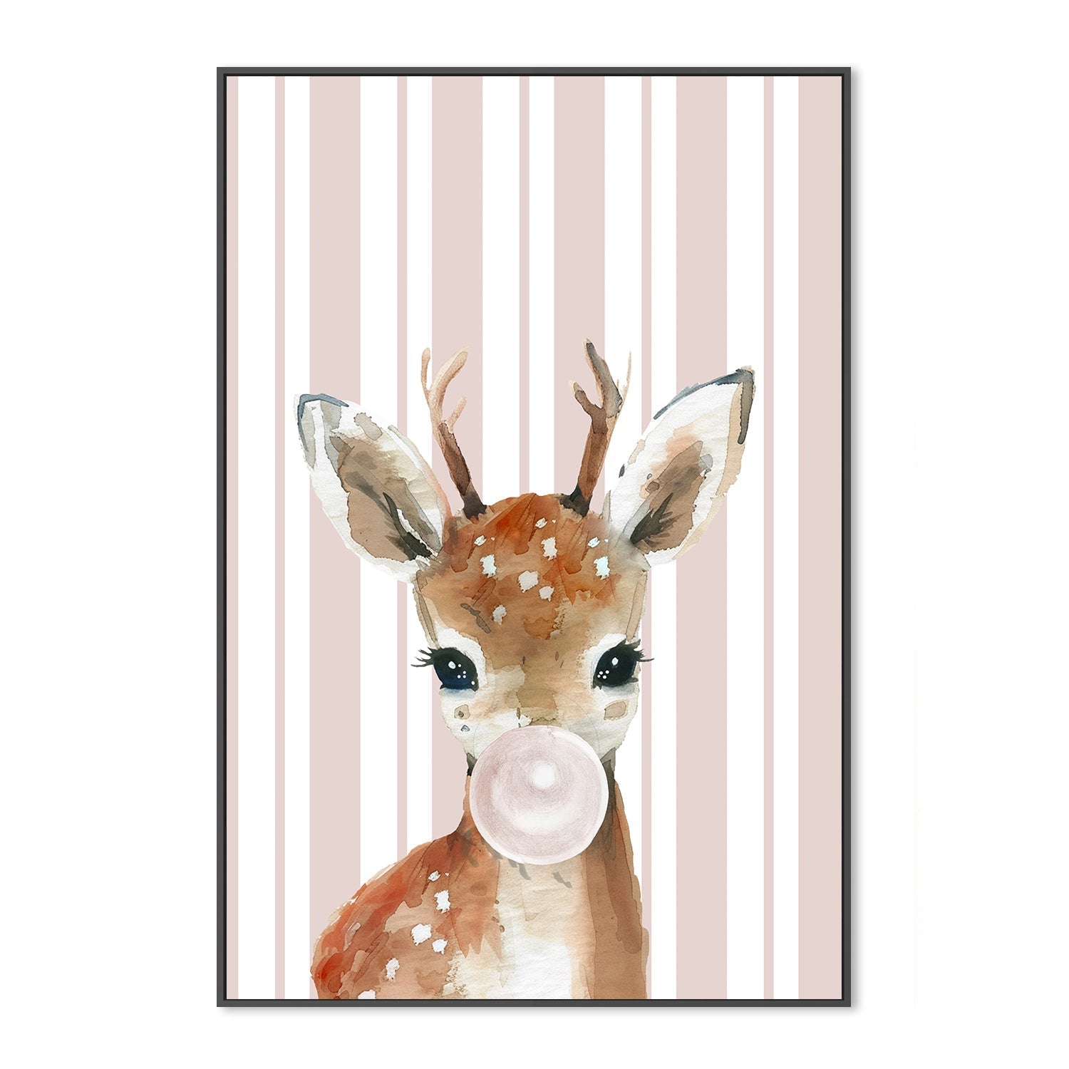 wall-art-print-canvas-poster-framed-Dear Bubble Gum , By At Viv Home Prints-3