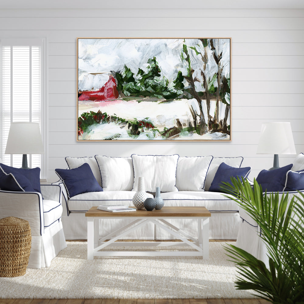 wall-art-print-canvas-poster-framed-December Woods , Style A, By Jetty Home , By Jetty Home-2