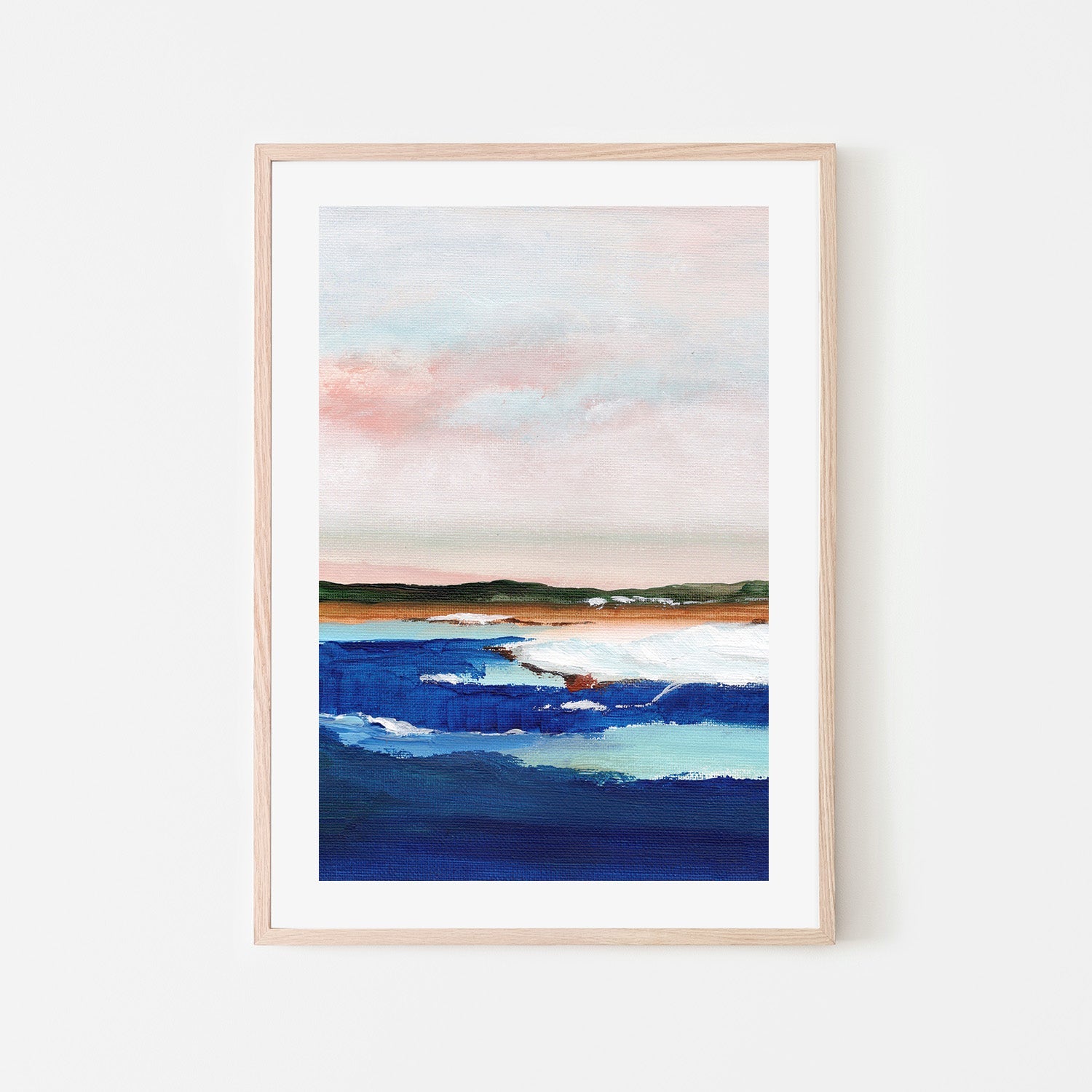 wall-art-print-canvas-poster-framed-Deep Blue , By Nikita Jariwala-6
