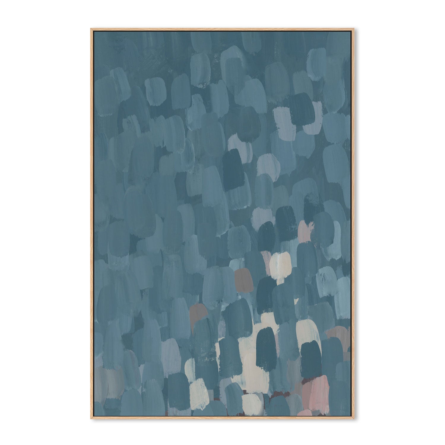 wall-art-print-canvas-poster-framed-Deep Sea Blue, Style A , By Emily Wood-4