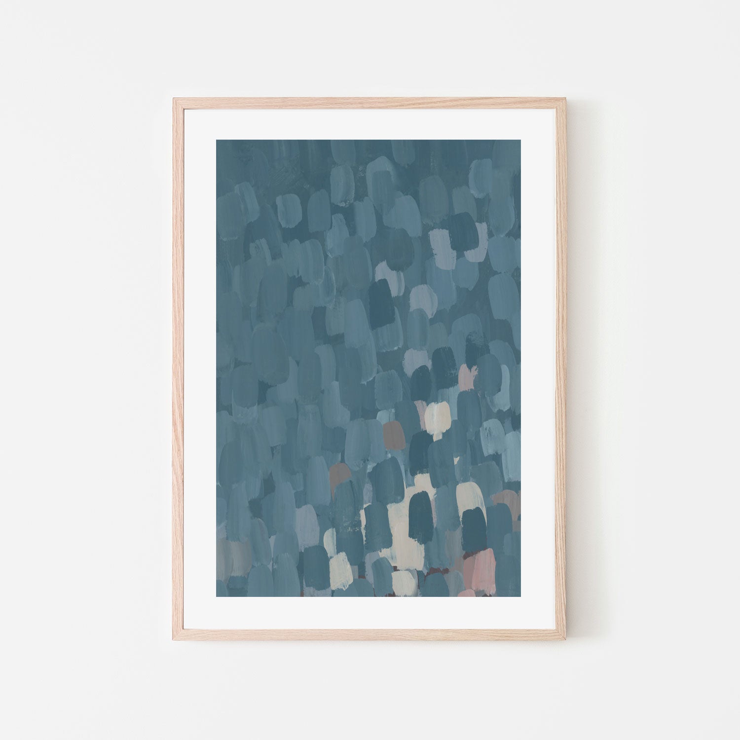 wall-art-print-canvas-poster-framed-Deep Sea Blue, Style A , By Emily Wood-6