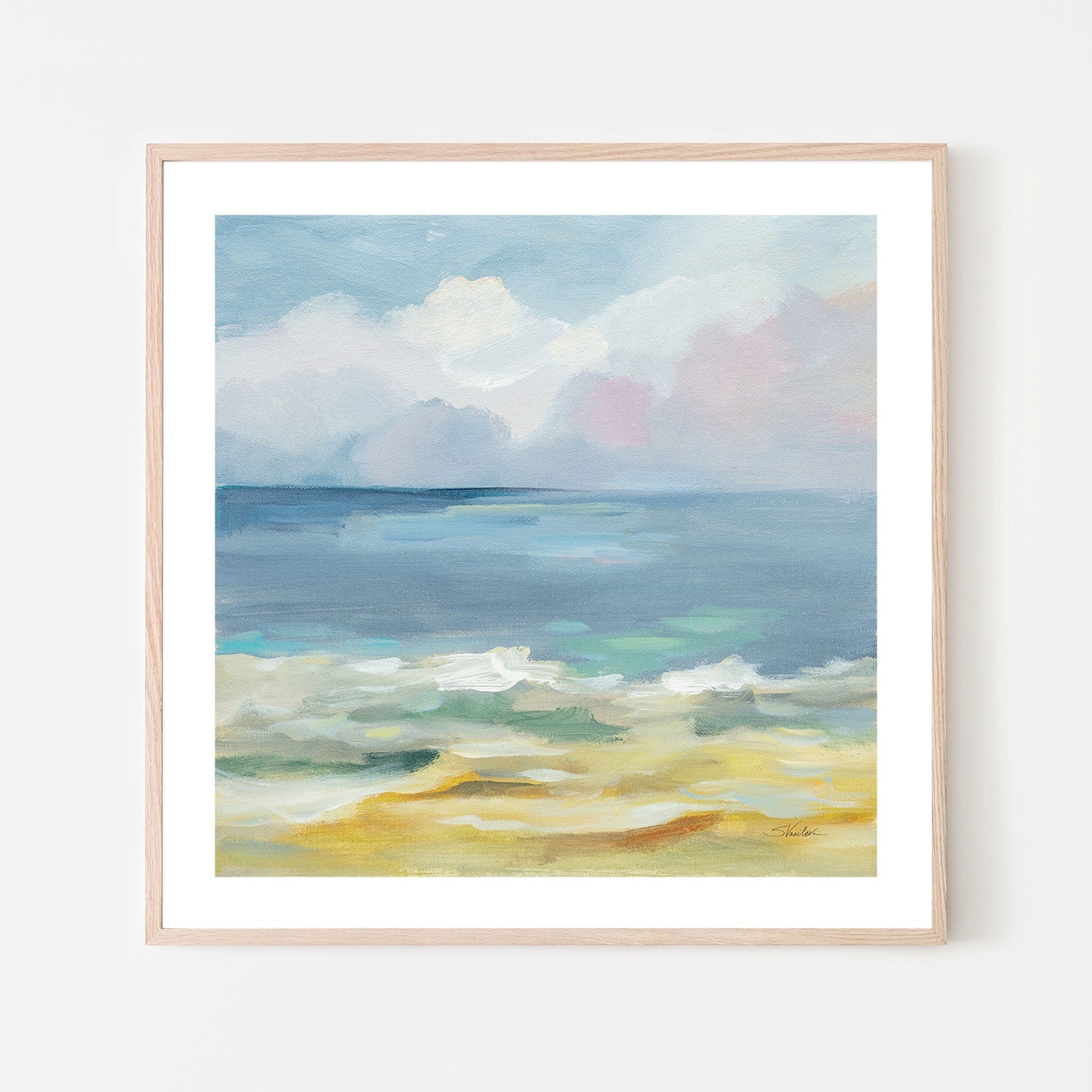 wall-art-print-canvas-poster-framed-Del Mar Sky, Style B-by-Silvia Vassileva-Gioia Wall Art