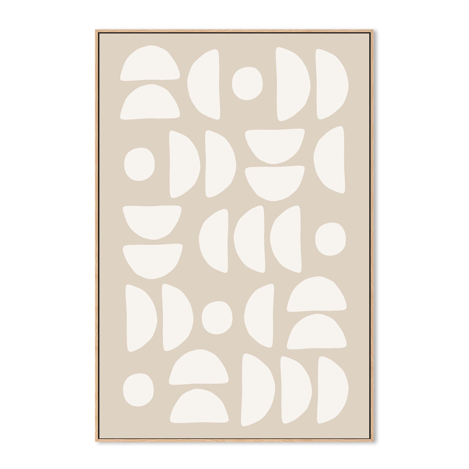 wall-art-print-canvas-poster-framed-Delicate Balance In White , By Elena Ristova-GIOIA-WALL-ART