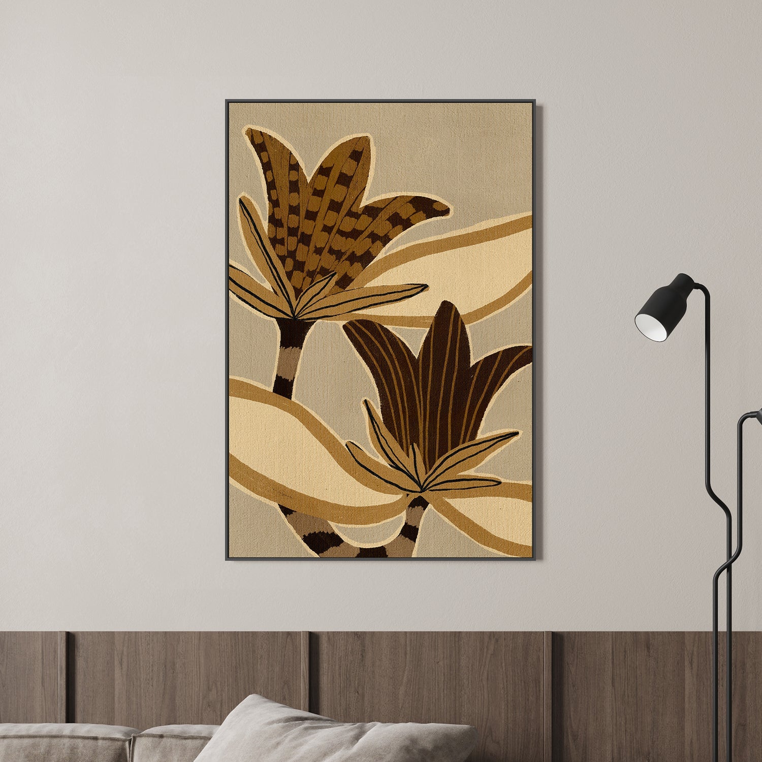 wall-art-print-canvas-poster-framed-Delicate Bloom 12-7