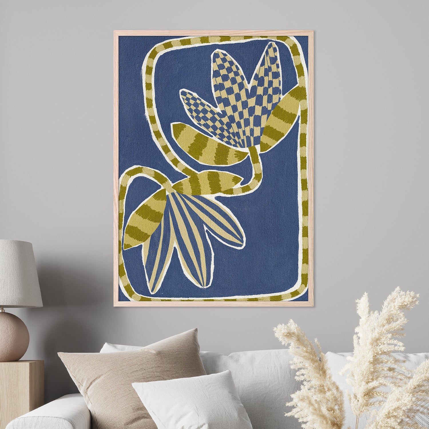 wall-art-print-canvas-poster-framed-Delicate Bloom 17-2