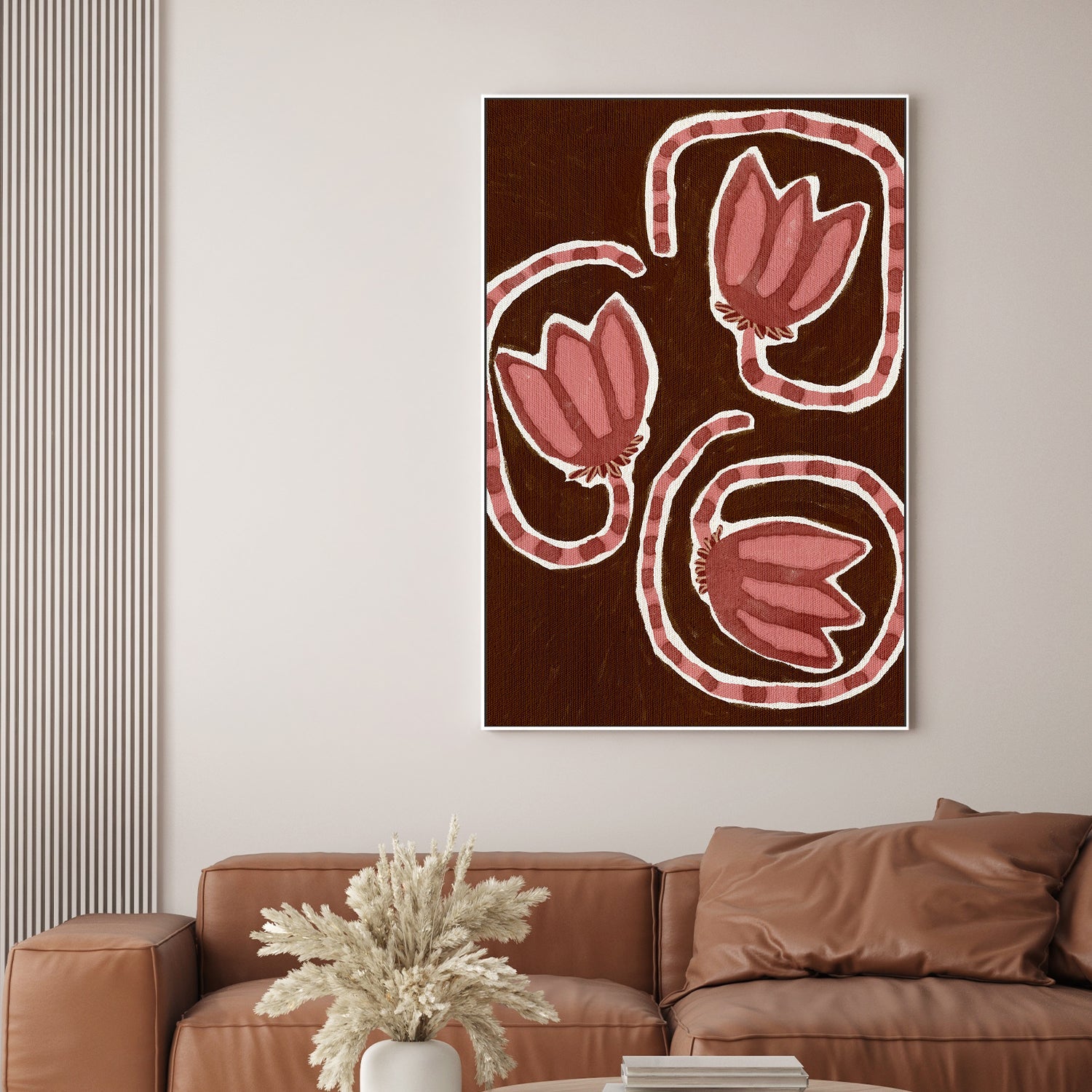 wall-art-print-canvas-poster-framed-Delicate Bloom 19-7