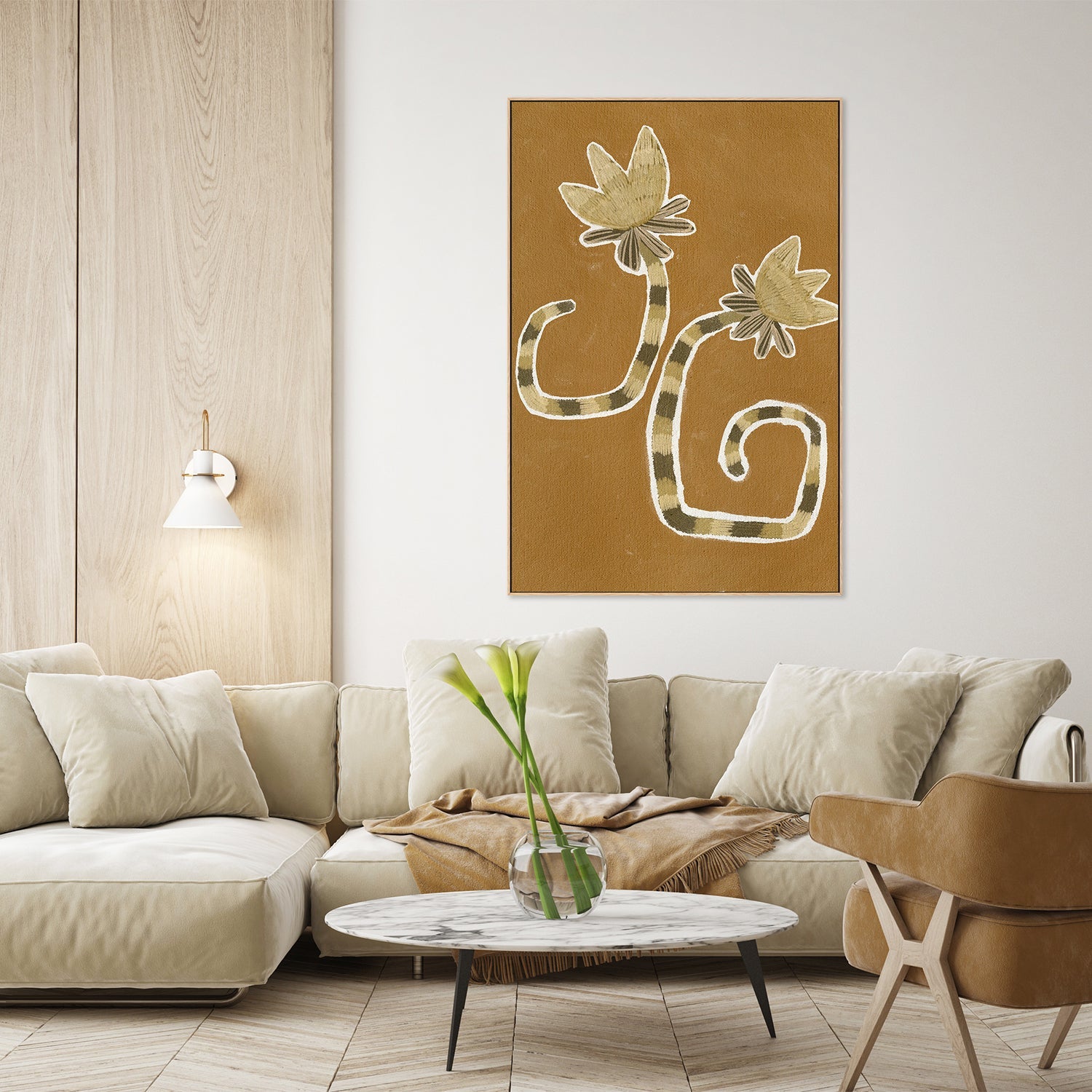 wall-art-print-canvas-poster-framed-Delicate Bloom 8-8
