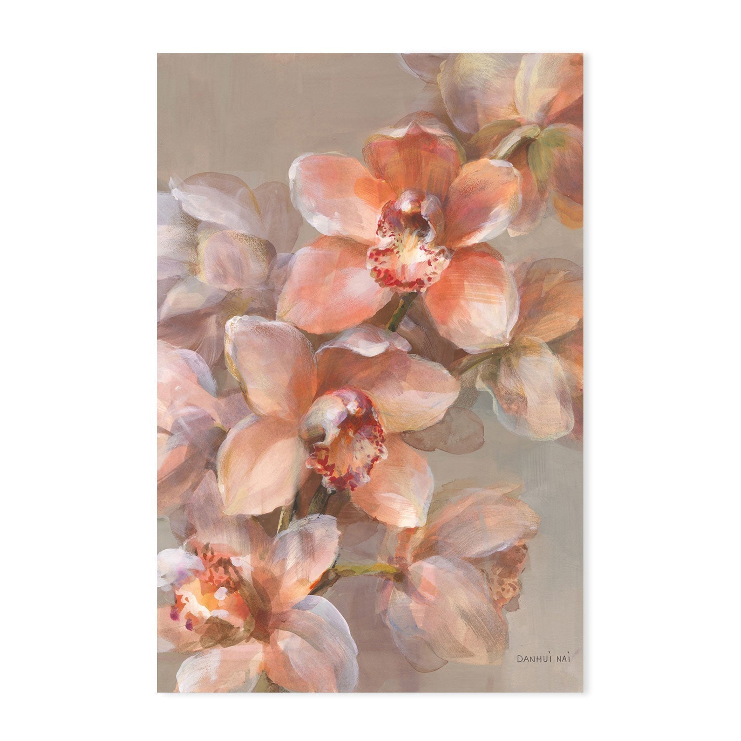 wall-art-print-canvas-poster-framed-Delicate Orchid, Style B-by-Danhui Nai-Gioia Wall Art