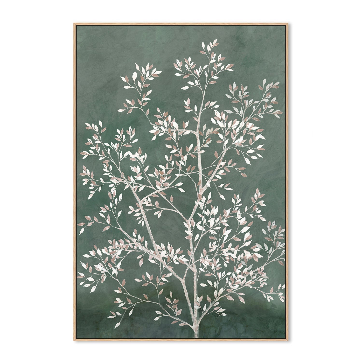 wall-art-print-canvas-poster-framed-Delicate Tree, Style A , By Aria K-4
