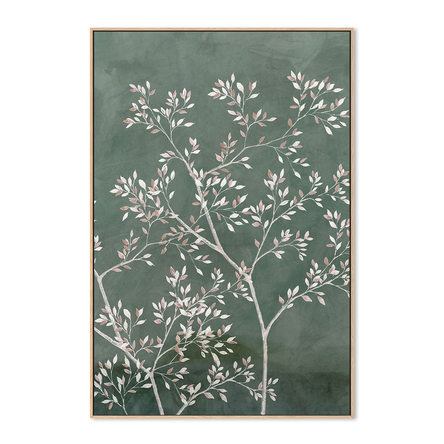 wall-art-print-canvas-poster-framed-Delicate Tree, Style B , By Aria K-4