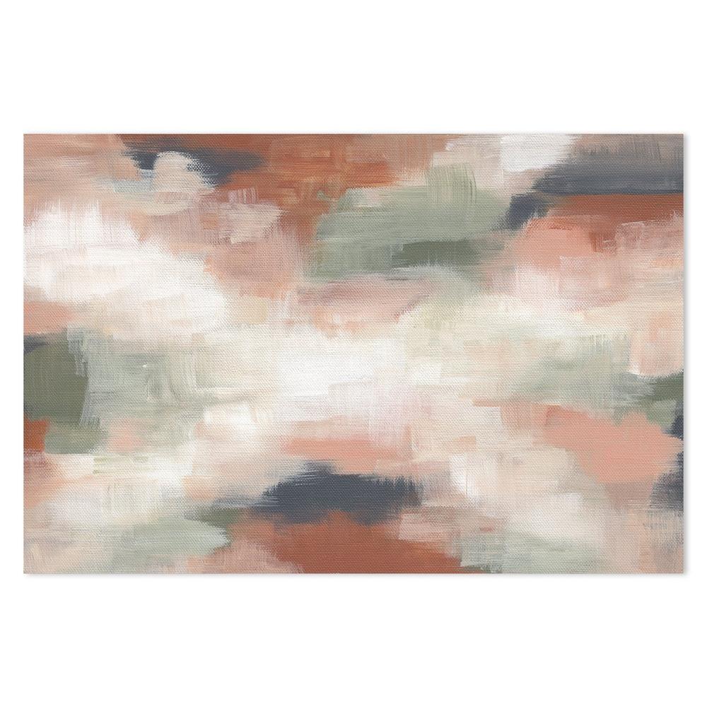 wall-art-print-canvas-poster-framed-Desert Abstract Oasis, Style A-by-Emily Wood-Gioia Wall Art
