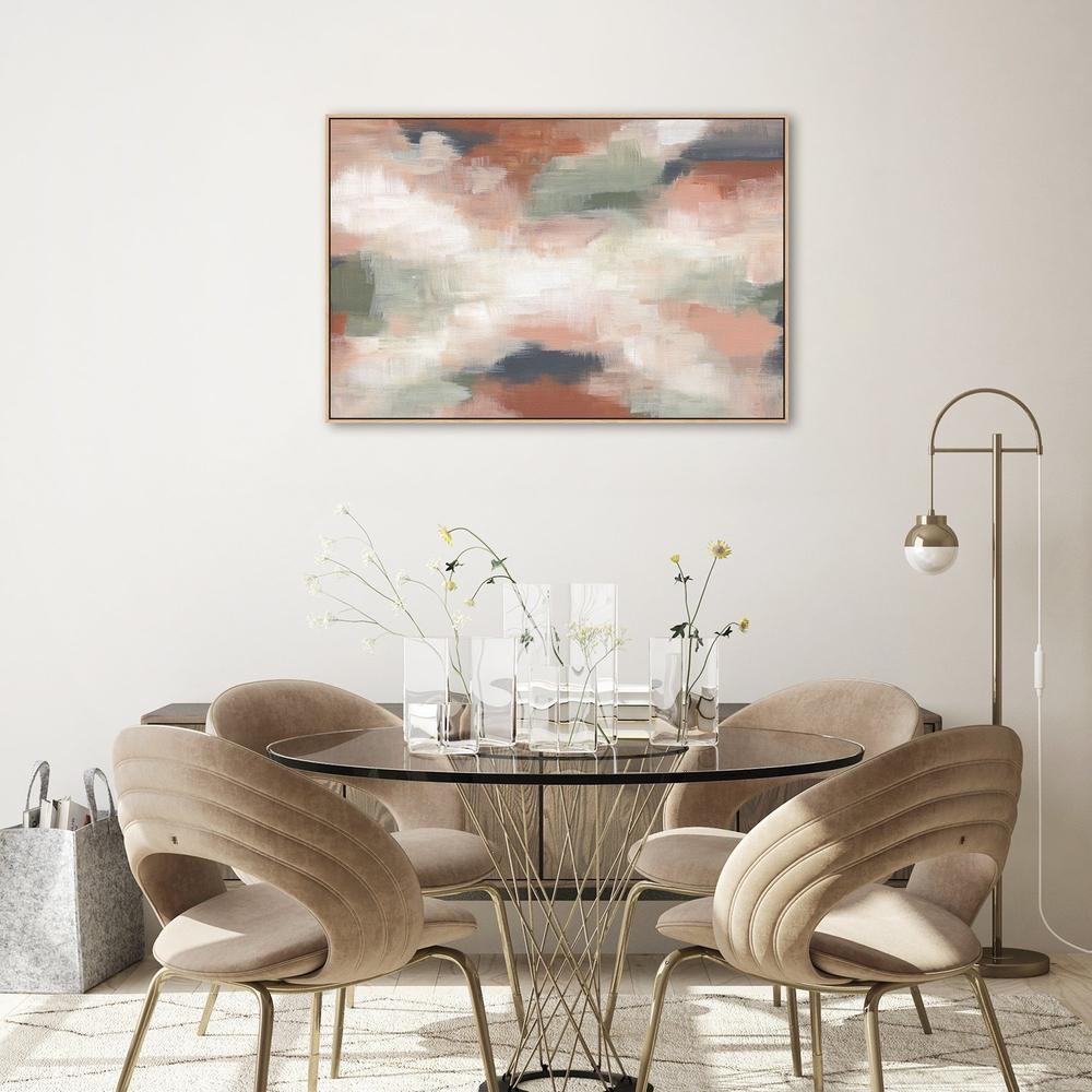 wall-art-print-canvas-poster-framed-Desert Abstract Oasis, Style A-by-Emily Wood-Gioia Wall Art