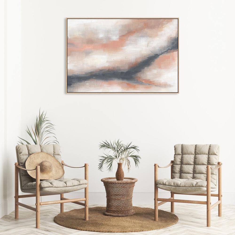 wall-art-print-canvas-poster-framed-Desert Abstract Oasis, Style C-by-Emily Wood-Gioia Wall Art