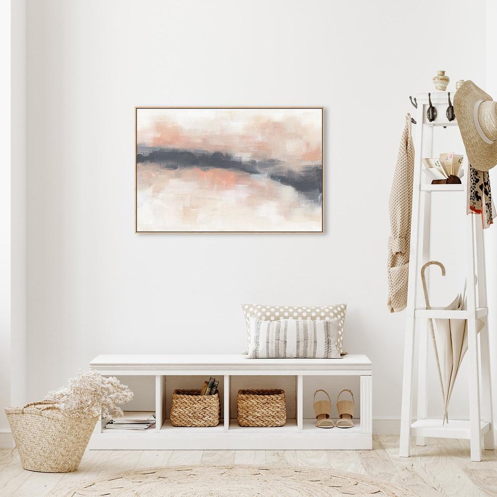 wall-art-print-canvas-poster-framed-Desert Abstract Oasis, Style D-by-Emily Wood-Gioia Wall Art