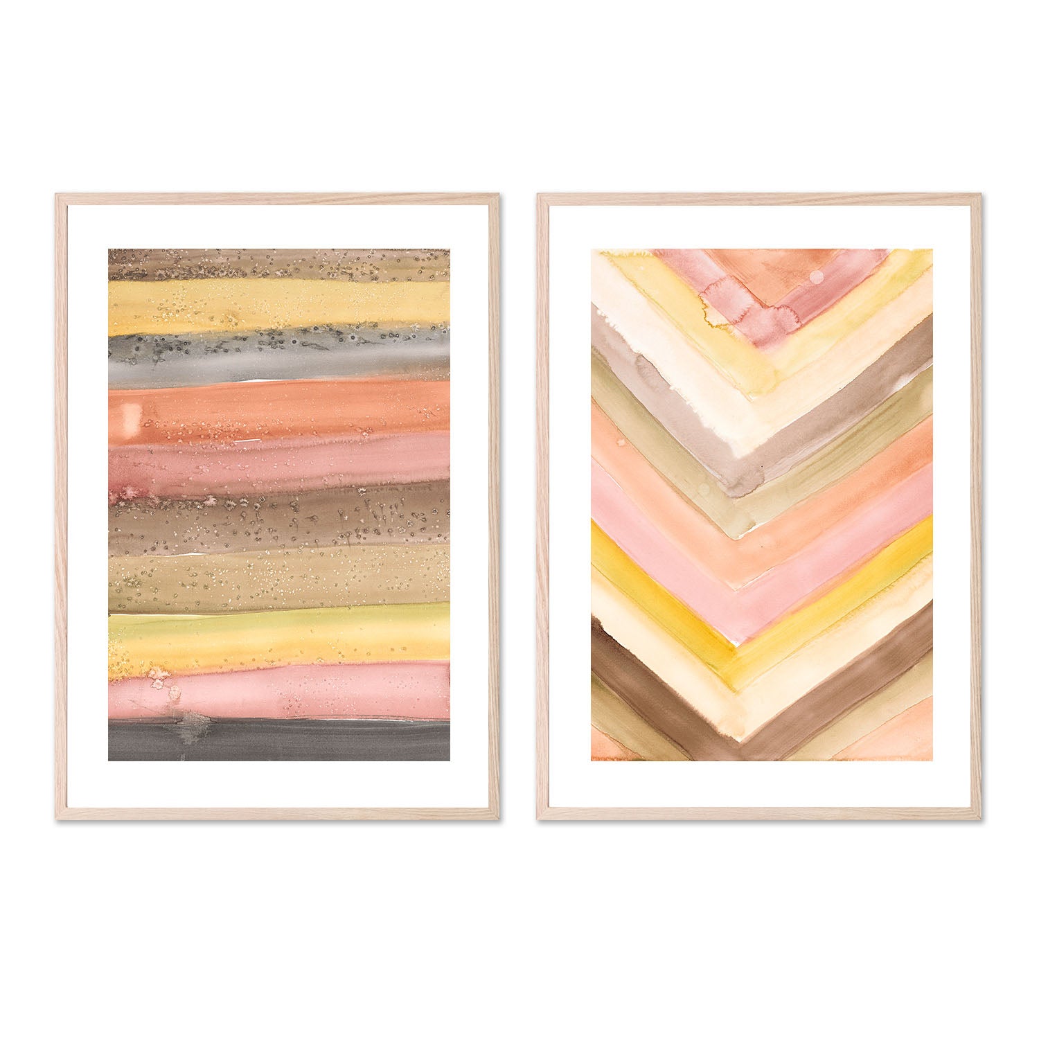 wall-art-print-canvas-poster-framed-Desert Vibes, Style C & D, Set Of 2 , By Aubrey-6