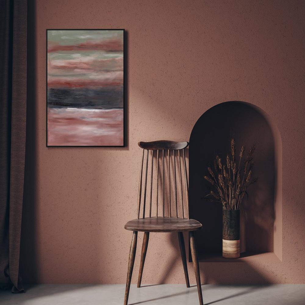 wall-art-print-canvas-poster-framed-Desert Warmth, Style E-by-Emily Wood-Gioia Wall Art