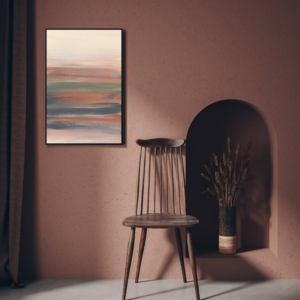 wall-art-print-canvas-poster-framed-Desert Warmth, Style H-by-Emily Wood-Gioia Wall Art