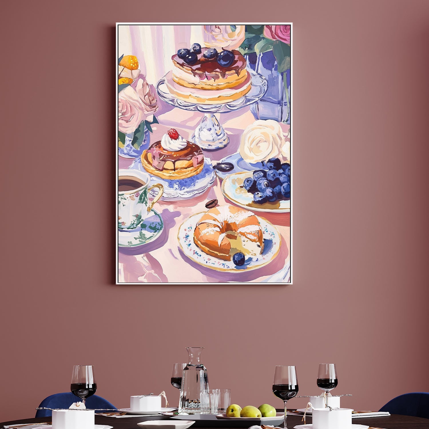 wall-art-print-canvas-poster-framed-Dessert Cafe , By Melloi Art Prints-2