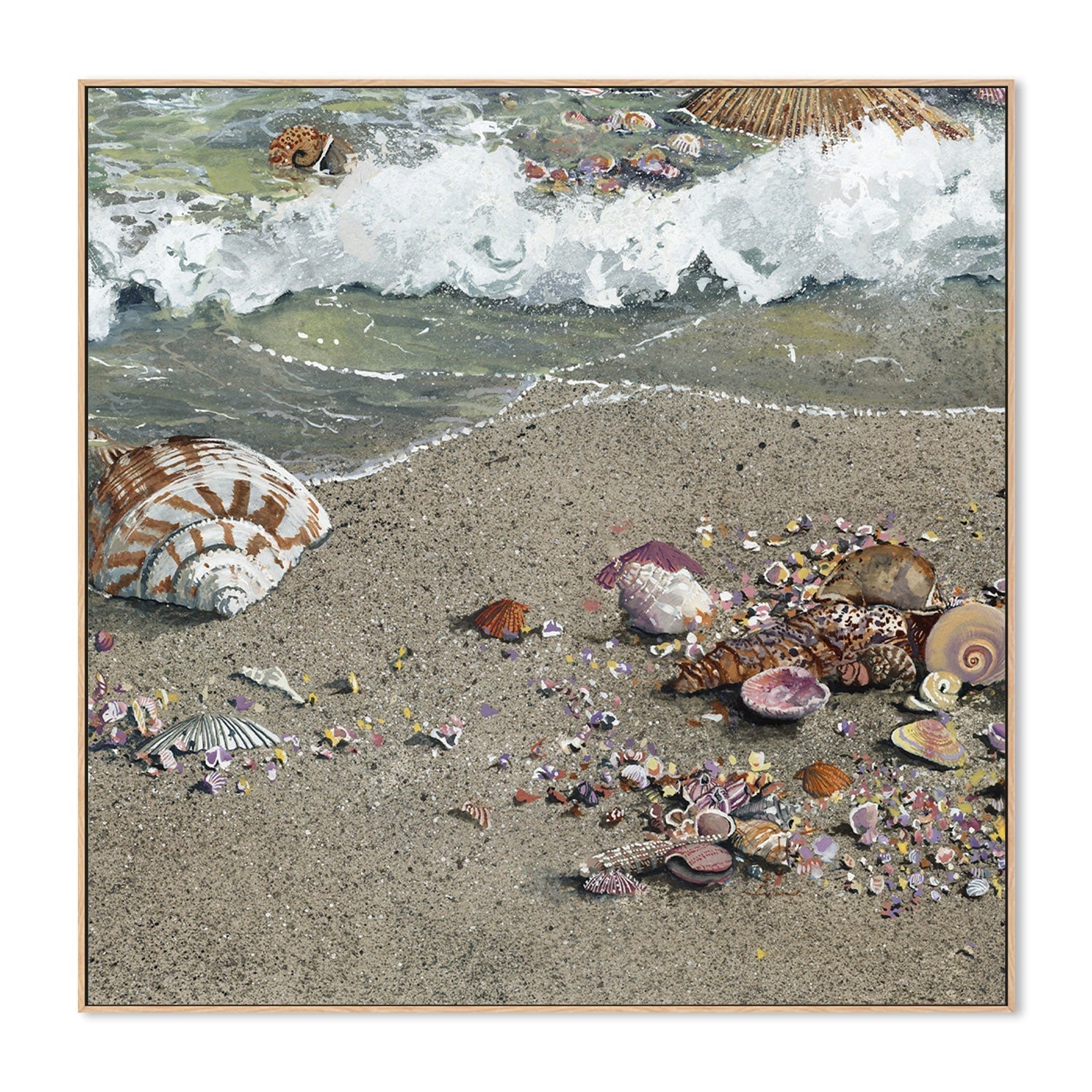 wall-art-print-canvas-poster-framed-Detritus, Style B , By Maggie Vandewalle-GIOIA-WALL-ART