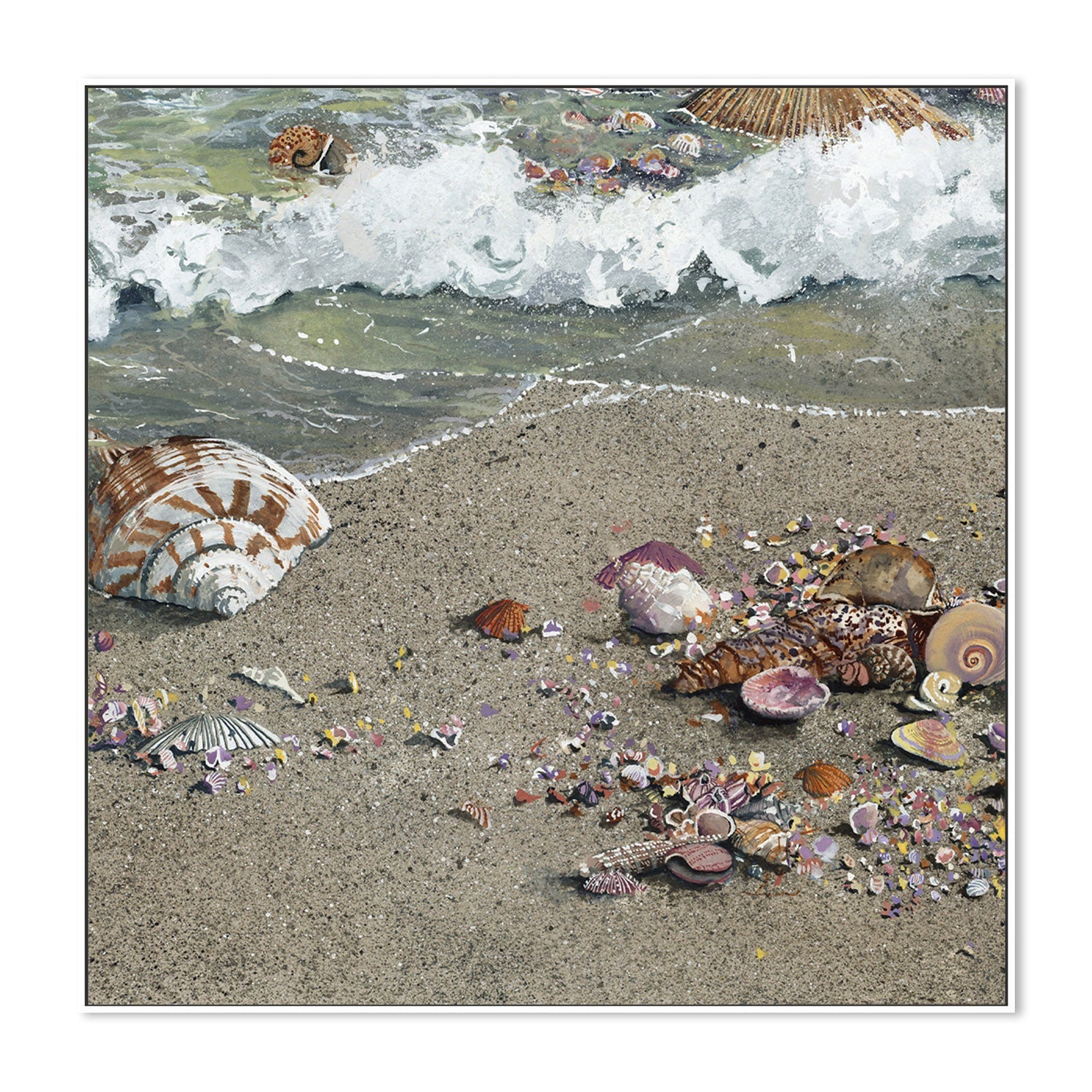 wall-art-print-canvas-poster-framed-Detritus, Style B , By Maggie Vandewalle-GIOIA-WALL-ART