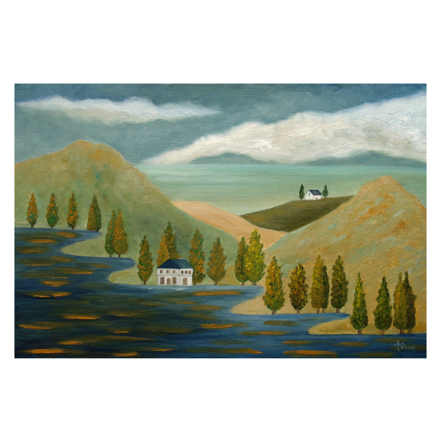 wall-art-print-canvas-poster-framed-Dim Night Thriving , By Angeles M. Pomata-1