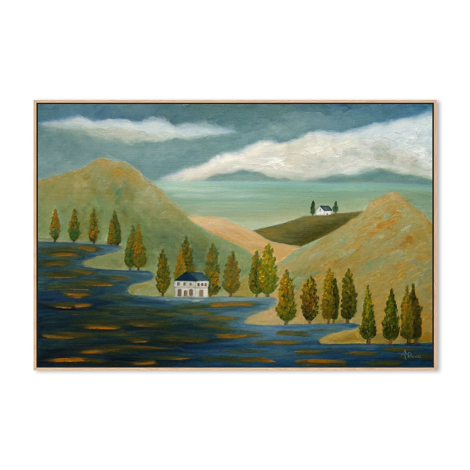 wall-art-print-canvas-poster-framed-Dim Night Thriving , By Angeles M. Pomata-4